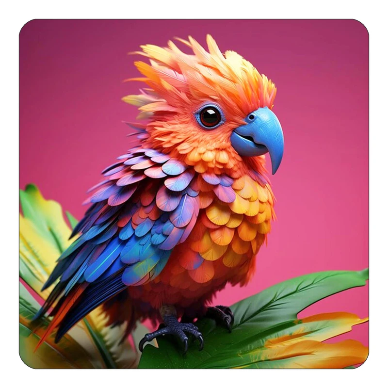 مگنت کاکتی طرح حیوانات رنگی مدل mp26451