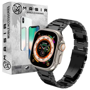 بند مسیر مدل Link Bracelet Strap مناسب برای اپل واچ سری 1/2/3/4/5/6/7/8/9/SE سایز 38/40/41 میلی متری