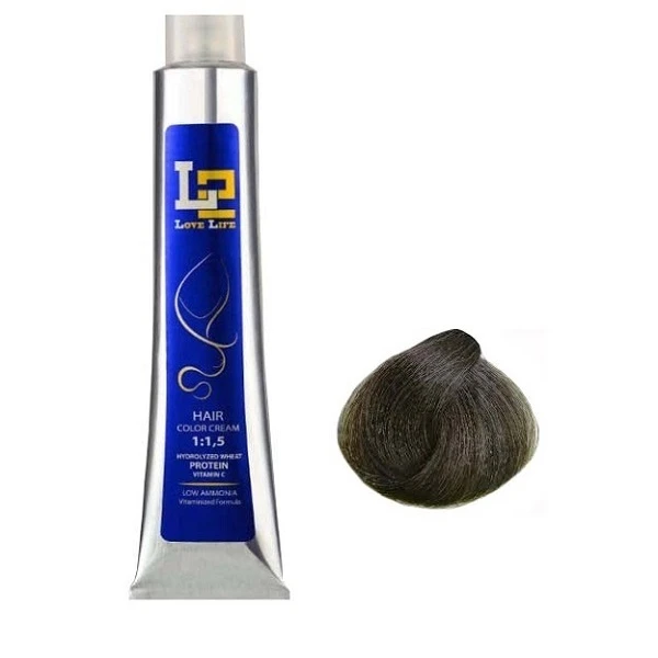 رنگ مو ال تو سری خاکستری شماره 6.01 حجم 100 میلی لیتر رنگ بلوند خاکستری تیره