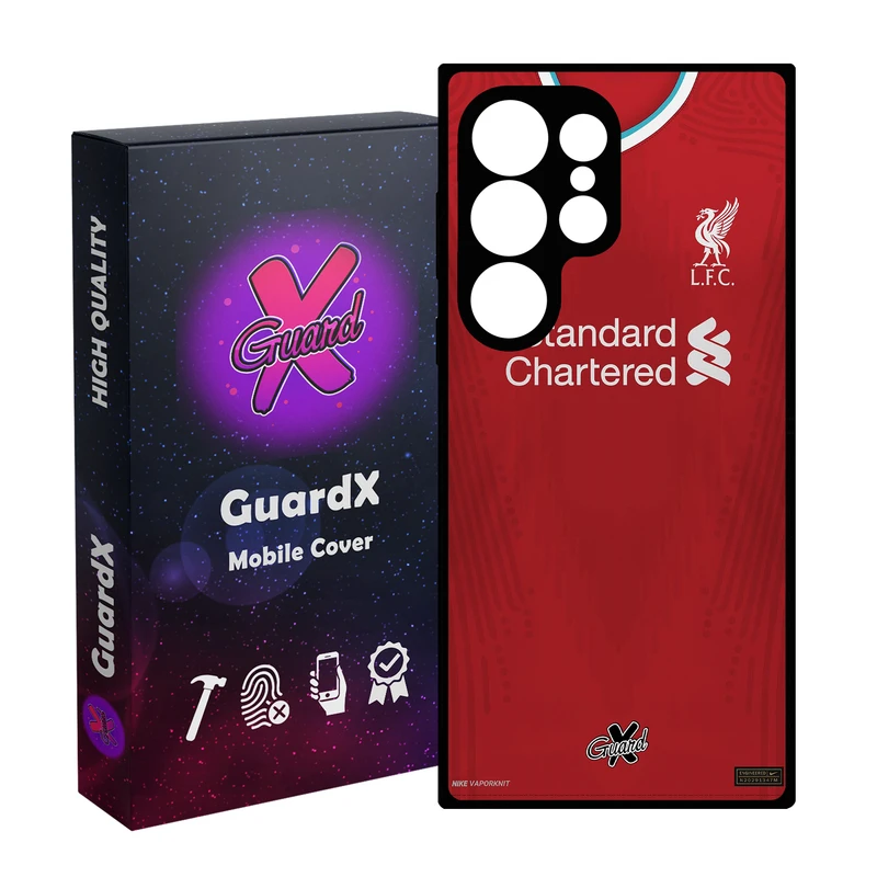 کاور گارد ایکس طرح Liverpool مدل 10252 مناسب برای گوشی موبایل سامسونگ Galaxy S25 Ultra