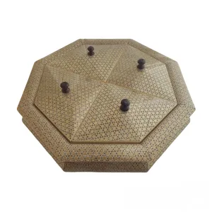 شکلات خوری خاتم کاری مدل چهار درب کد 01