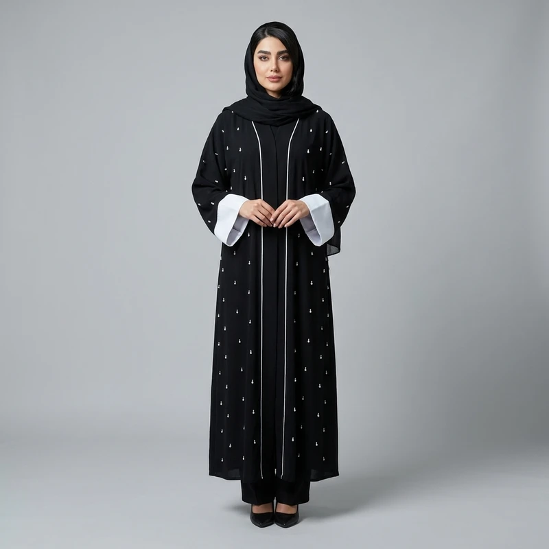 مانتو زنانه مدل مرواریدی کد 353 