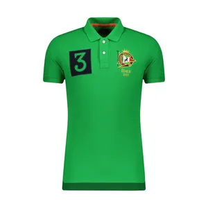 پولوشرت آستین کوتاه مردانه آیبکس مدل 97112 casual رنگ سبز روشن
