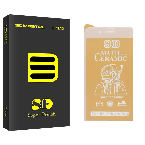 محافظ صفحه نمایش سرامیکی مات سوماستل مدل SD Glass مناسب برای گوشی موبایل اپل iphone 7 / 8P
