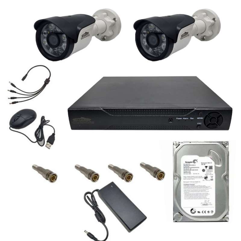 سیستم امنیتی شارک مدل AHD-WARM2mp-3 سیستم امنیتی شارک مدل AHD-WARM2mp-3