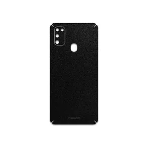 MAHOOT Black-Suede Cover Sticker for Samsung Galaxy M21