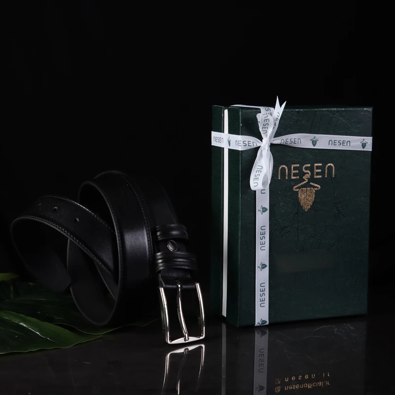 عکس شماره 2 : کمربند مردانه نسن مدل k2 چرم طبیعی