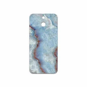 MAHOOT Blue Ocean Marble Cover Sticker for HTC One E8