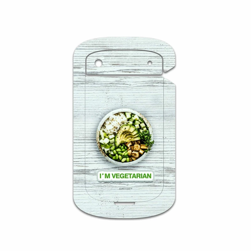 برچسب پوششی ماهوت مدل I'm-vegetarian مناسب برای گوشی موبایل بلک بری Bold Touch 9900