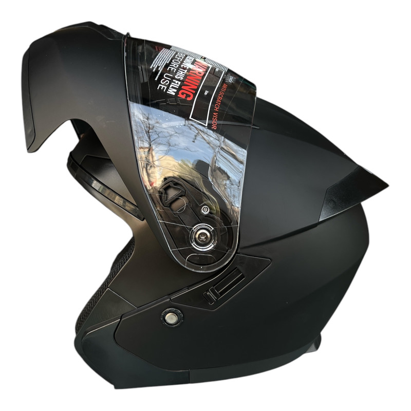 کلاه کاسکت ام ای ۲ مدل 906 BLACKMATT