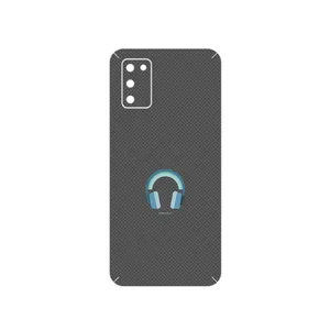 MAHOOT Minimal Headphone Icon Cover Sticker for Samsung Galaxy A03S