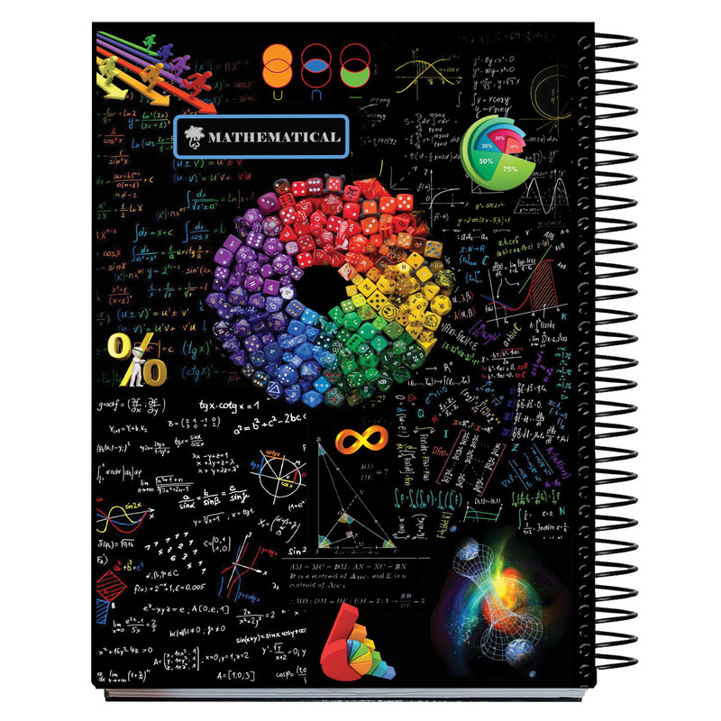 دفتر مشق 100 برگ تیما مدل ریاضی فیزیک مجموعه 4 عددی