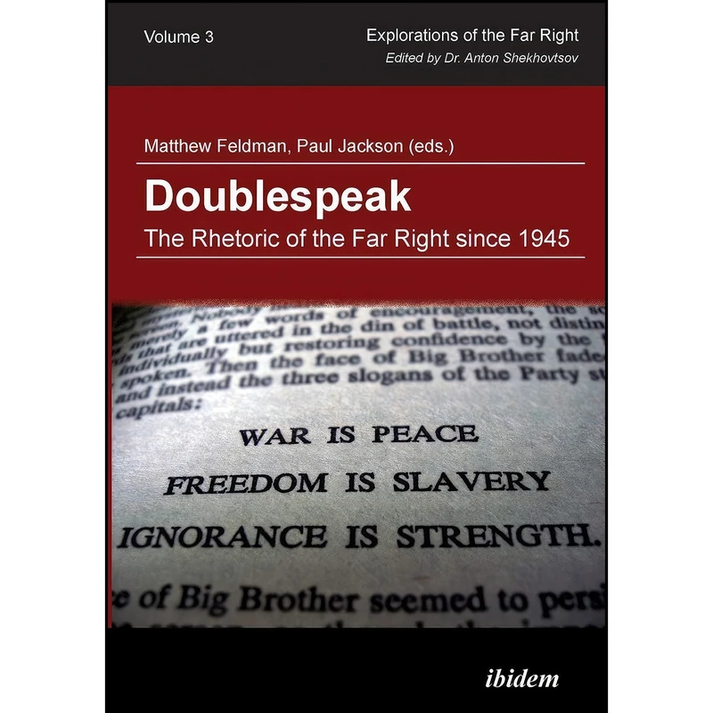 کتاب Doublespeak اثر Matthew Feldman and Paul Jackson انتشارات ibidem Press