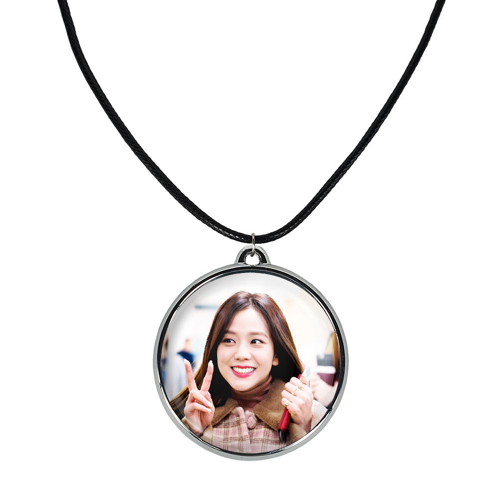 گردنبند خندالو مدل جیسو بلک پینک کد 1418314179