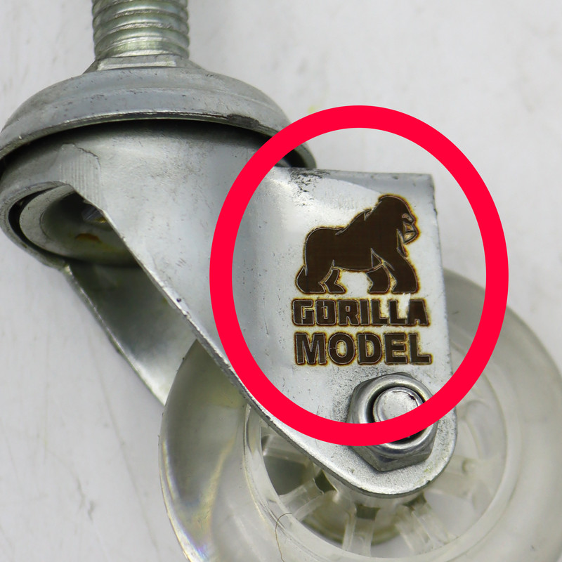 چرخ گردان پیچی مدل گوریلا کد YP-PICHI-SHISHEI-50MM