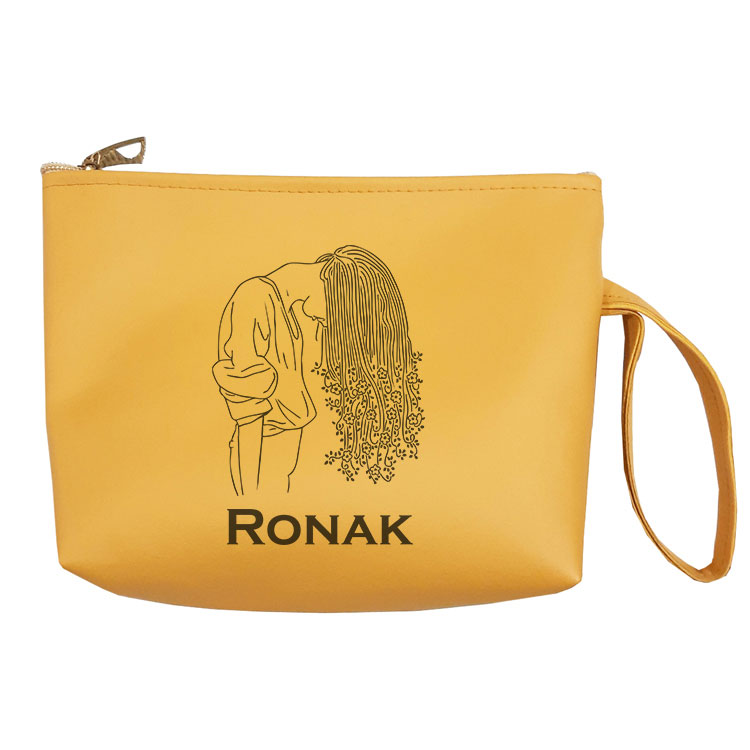 کیف لوازم آرایش زنانه مدل اسم روناک