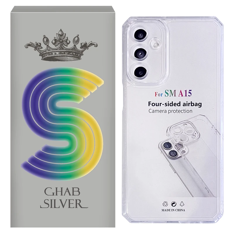 کاور قاب سیلور مدل ژله ای مناسب برای گوشی موبایل سامسونگ Galaxy A15