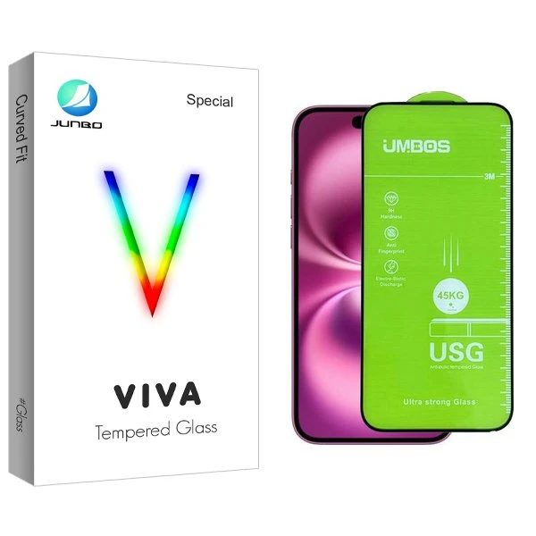 محافظ صفحه نمایش جانبو مدل Vivanewpkg Umbos مناسب برای گوشی موبایل اپل iPhone 16