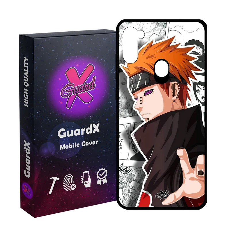 کاور گارد ایکس طرح Naruto Anime مدل Glass10554 مناسب برای گوشی موبایل سامسونگ Galaxy A11/M11