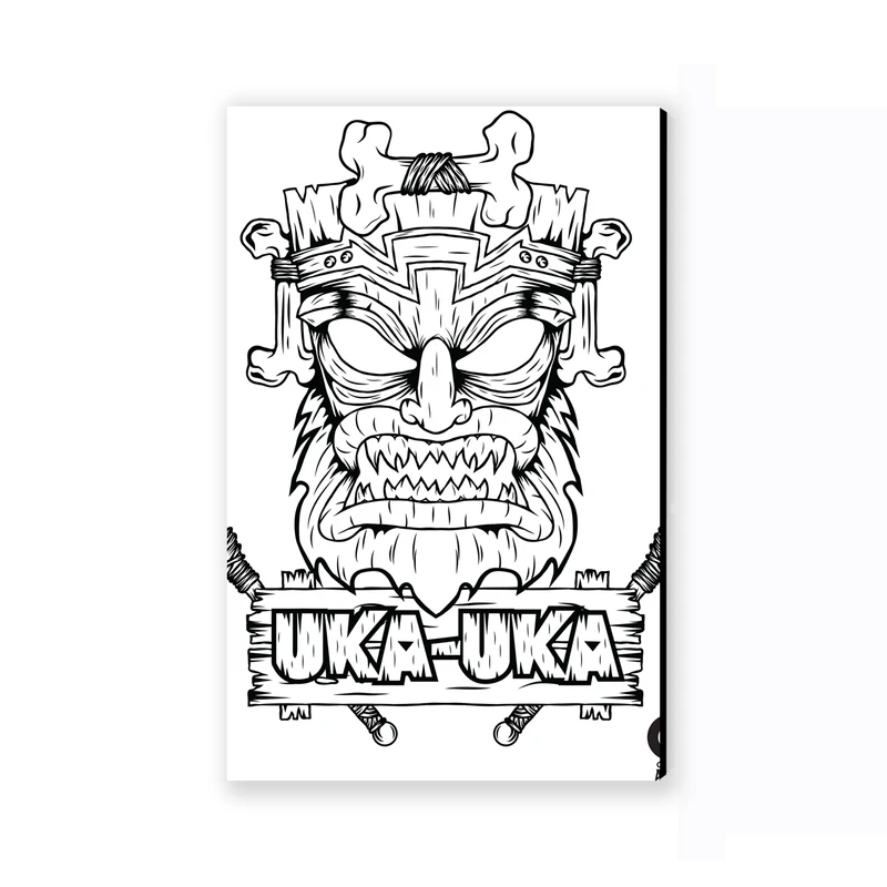 تابلو شاسی عرش مدل گیم کراش Uka Uka کد As3549