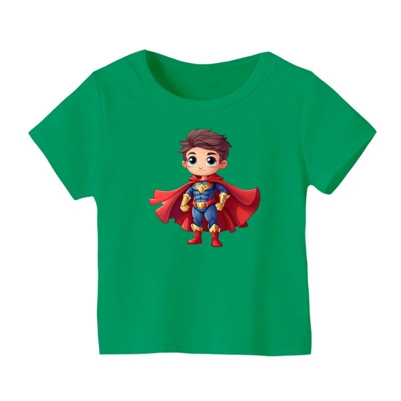 تی شرت آستین کوتاه بچگانه مدل سوپرمن