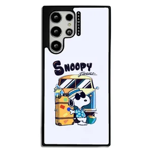 AKAM AMCWSGS22U-SNOOPY11 Cover For Samsung Galaxy S22 Ultra