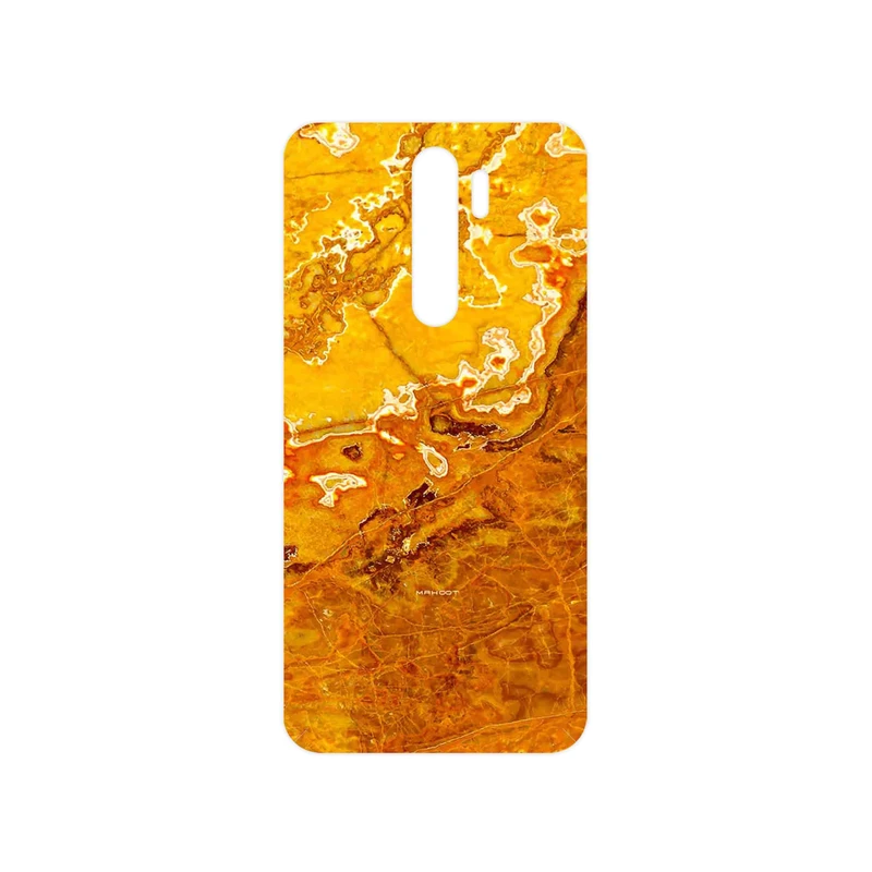 برچسب پوششی ماهوت مدل Gold Marble مناسب برای گوشی موبایل شیائومی Redmi Note 8 Pro