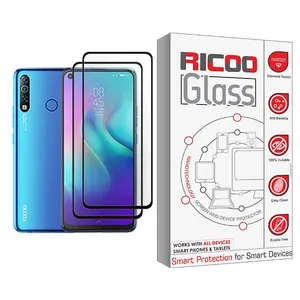 Ricoo Glass MIX002 Screen Protector For  Camon 12 Air Pack Of 2