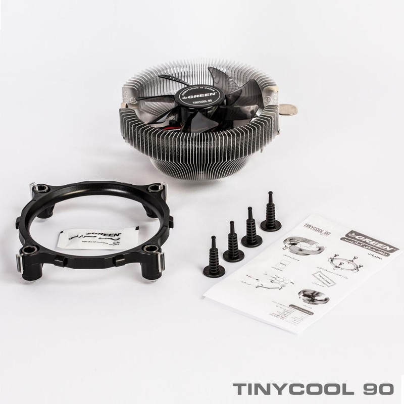 خنک کننده پردازنده گرین مدل TINYCOOL 90 - Rev1.1 1