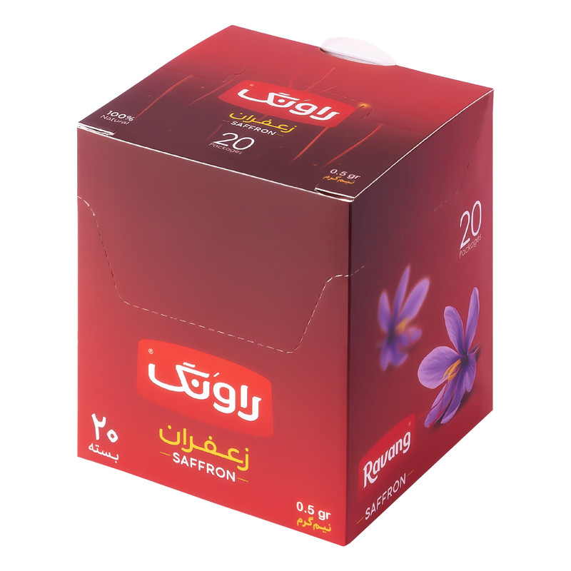 زعفران راونگ - 0.5 گرم بسته 20 عددی
