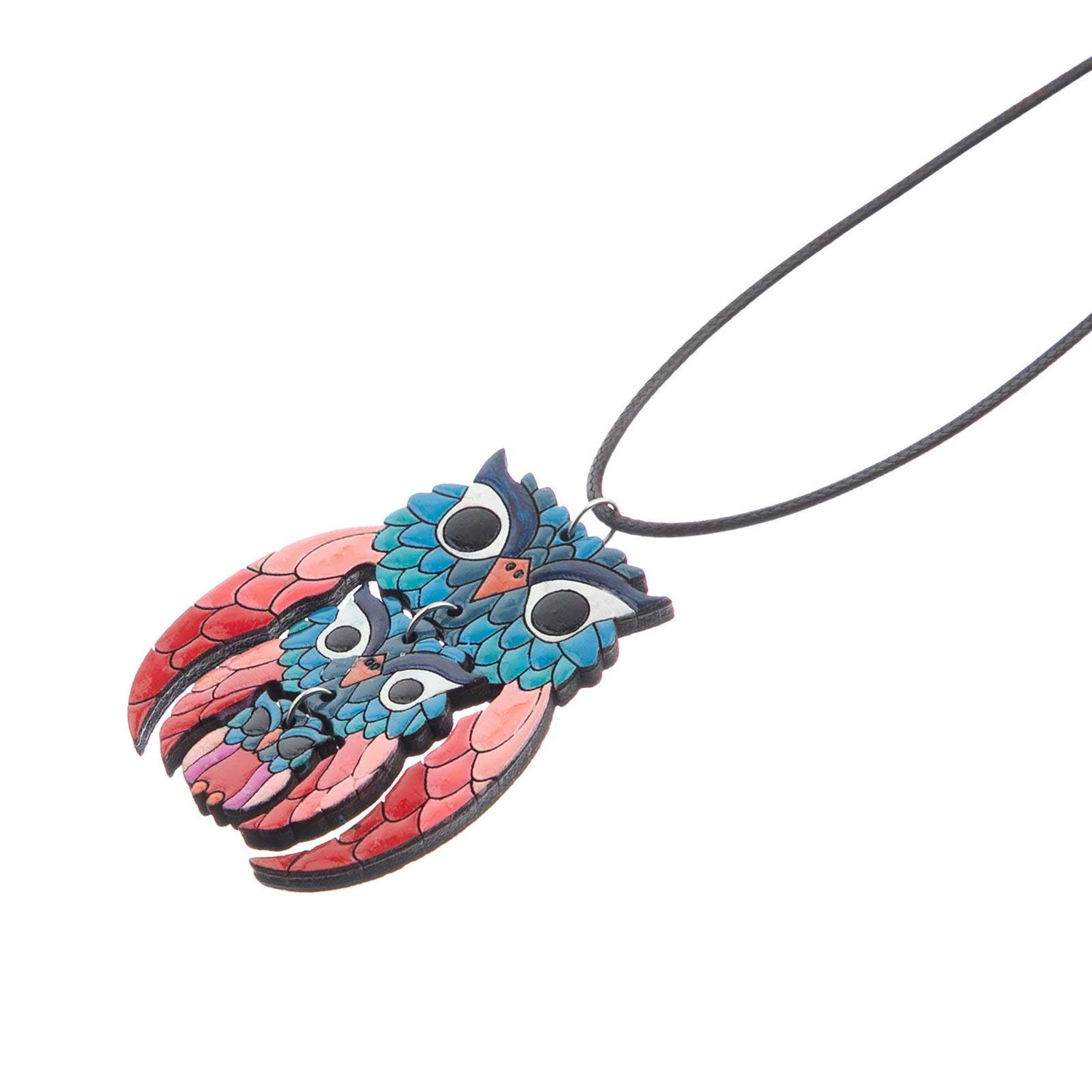 گردنبند دخترانه مدل جغد آویز کد OWEL-03 گردنبند دخترانه مدل جغد آویز کد OWEL-03