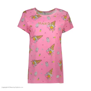 تی شرت آستین کوتاه زنانه مانگو مدل m 06