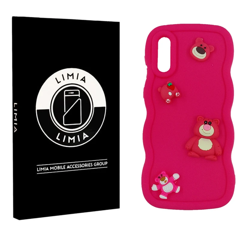 کاور لیمیا مدل عروسکی برجسته مناسب برای گوشی موبایل سامسونگ Galaxy A02