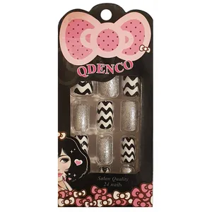 ناخن مصنوعی کیو دنکو مدل QD-004 بسته 24 عددی