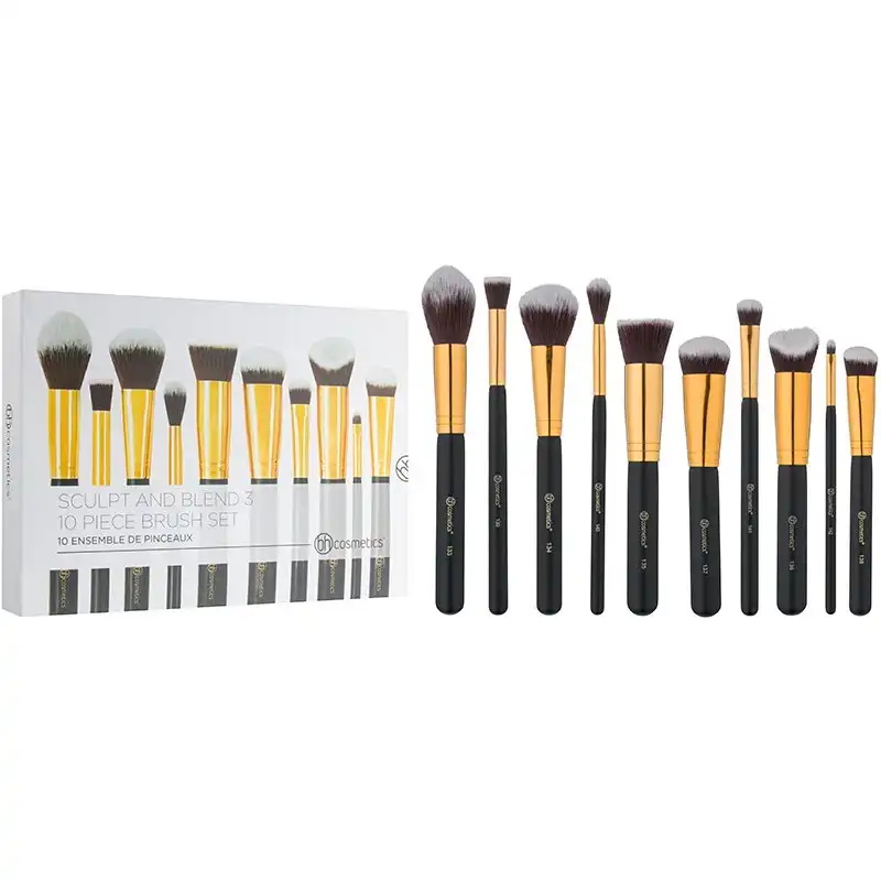 ست برس آرایشی مدل Blend 3 مجموعه 10 عددی