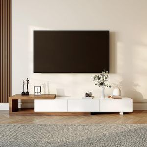 میز تلویزیون مدل ماندگار 2455 مناسب برای تلویزیون تا 75 اینچ