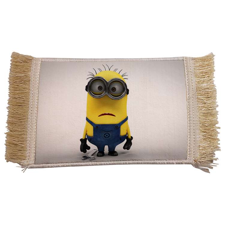 فرش ماشینی دیوارکوب مدل مینیون کد 14