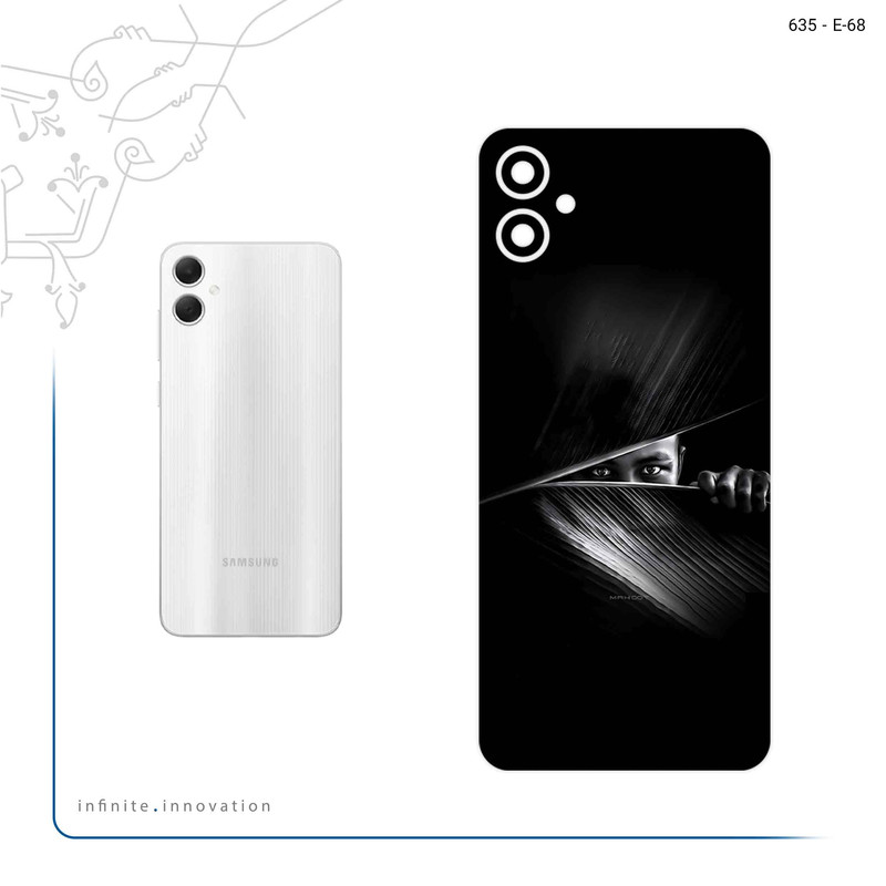 برچسب پوششی ماهوت مدل Black Portrait مناسب برای گوشی موبایل سامسونگ Galaxy A05
