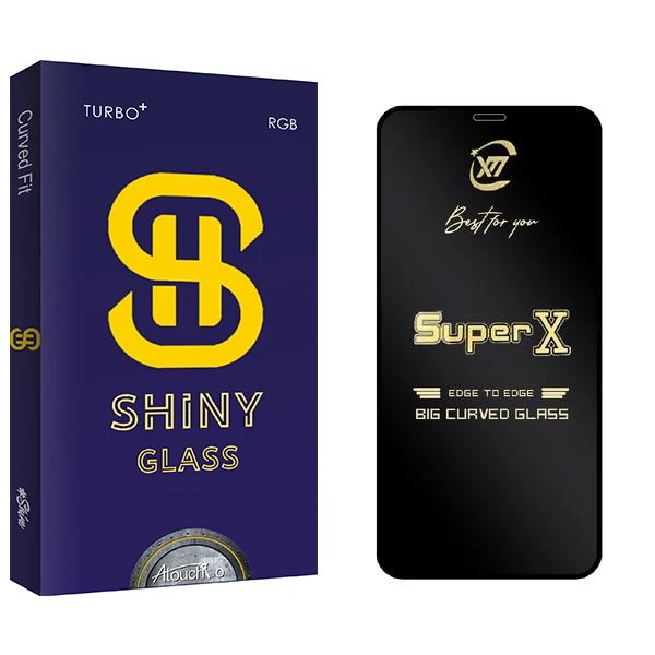 محافظ صفحه نمایش آتوچبو مدل Shiny SuperX مناسب برای گوشی موبایل اپل iPhone 12