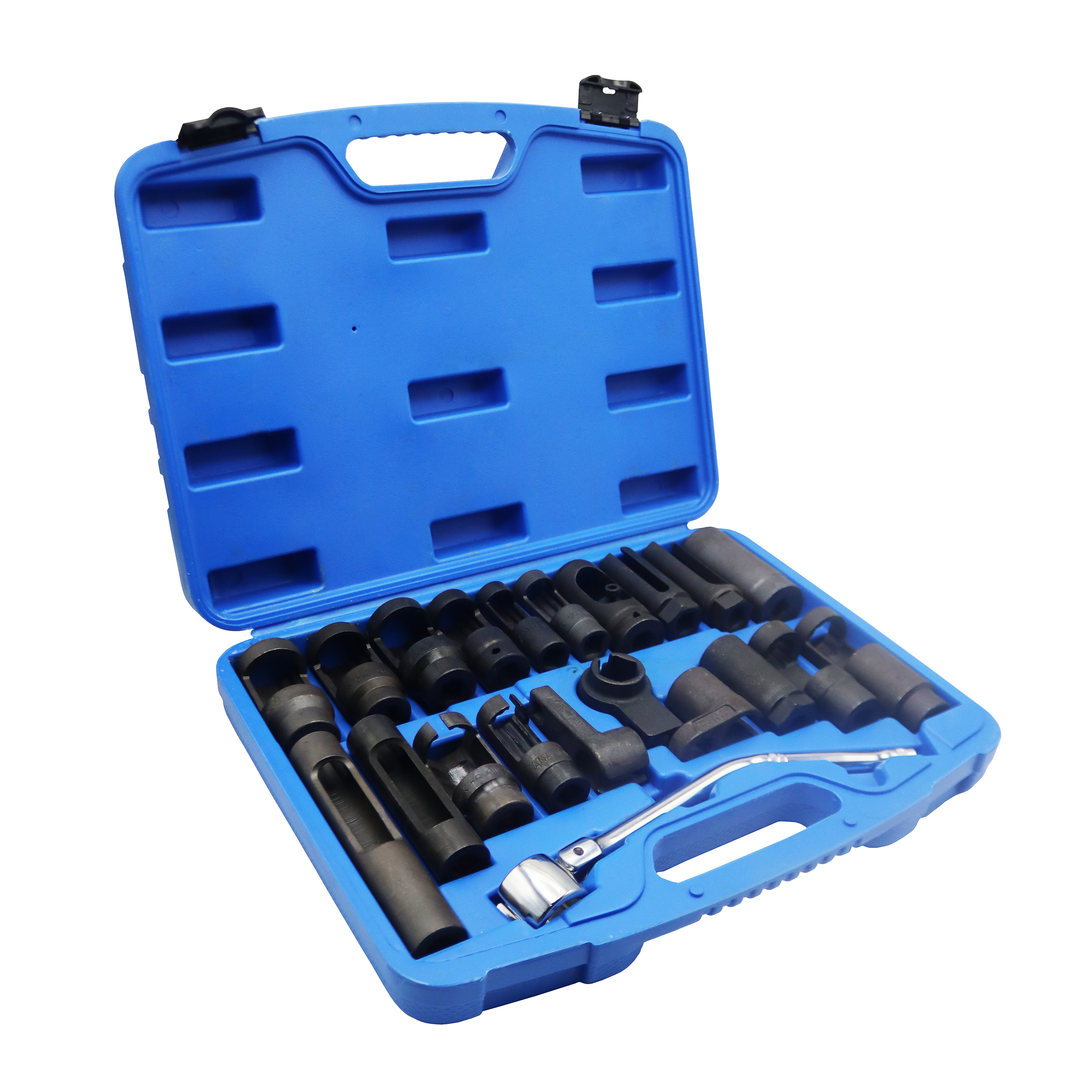 کیت آچار بکس سنسور اکسیژن وی ال ایکس مدل YP-TAIVAN-WT04A2321 مجموعه 21 عددی