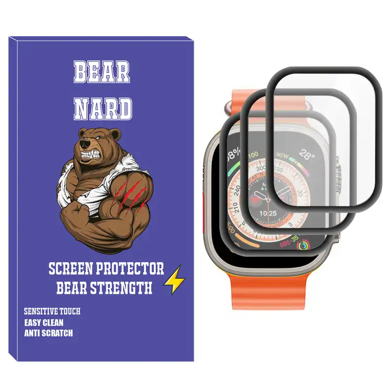 محافظ صفحه نمایش نانو برنارد مدل NBR مناسب برای ساعت هوشمند الترا N8 بسته سه عددی