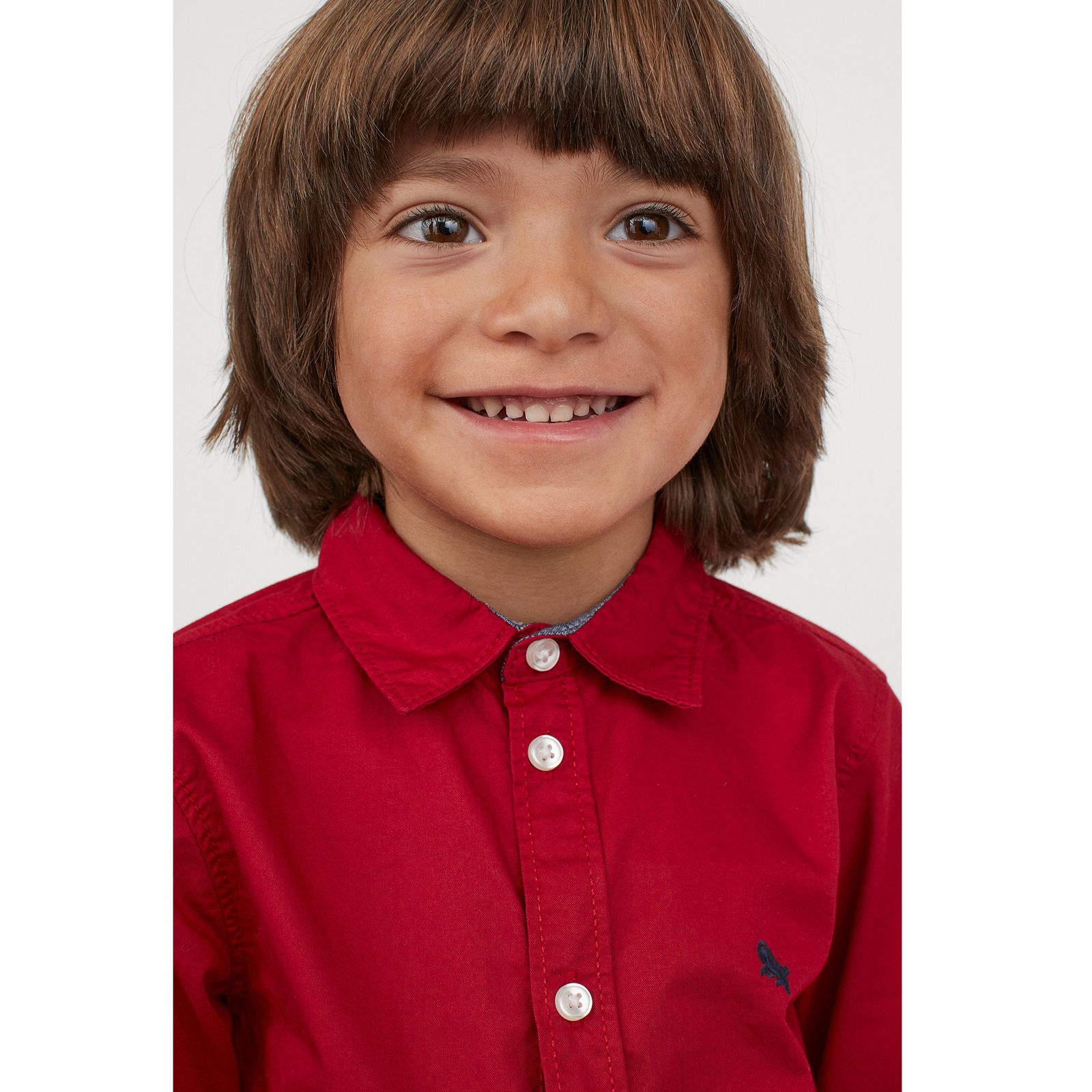 پیراهن پسرانه اچ اند ام مدل 0866126011 - - 3