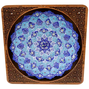 تابلو میناکاری طرح ترنج کد 4438