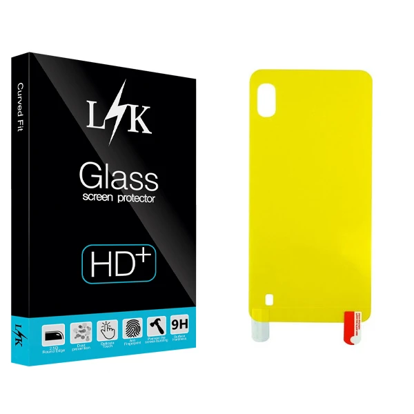 محافظ پشت گوشی ال کی مدل Hard glass مناسب برای گوشی موبایل سامسونگ Galaxy A10