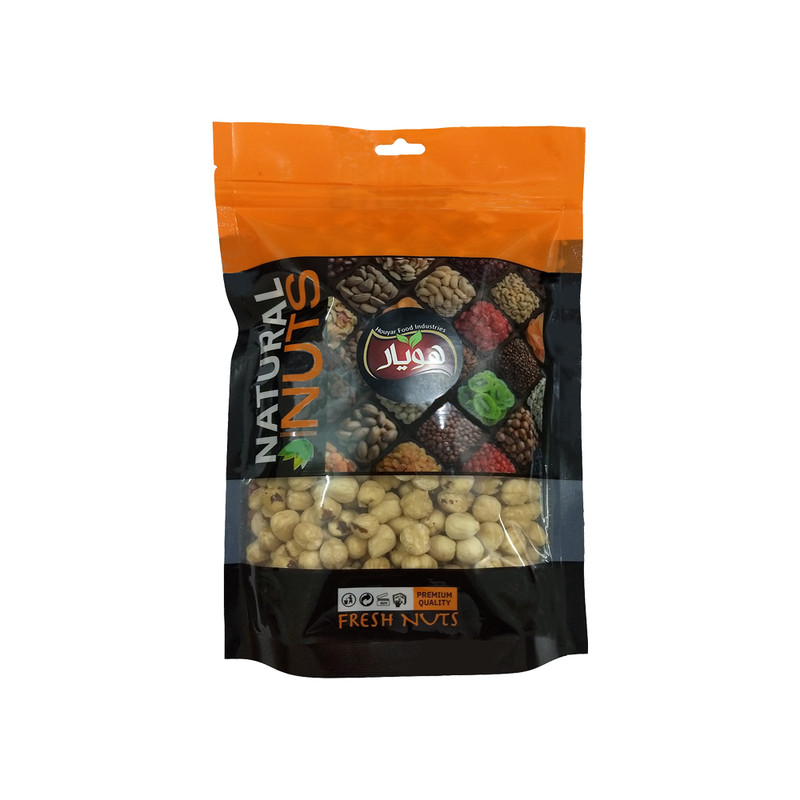 مغز فندق خام ایرانی هویار - 500 گرم