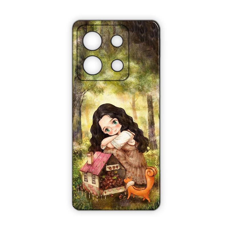 کاور مدل دخترانه کد 285 مناسب برای گوشی موبایل شیائومی Redmi Note 13 Pro 4G / Poco M6 Pro 4G