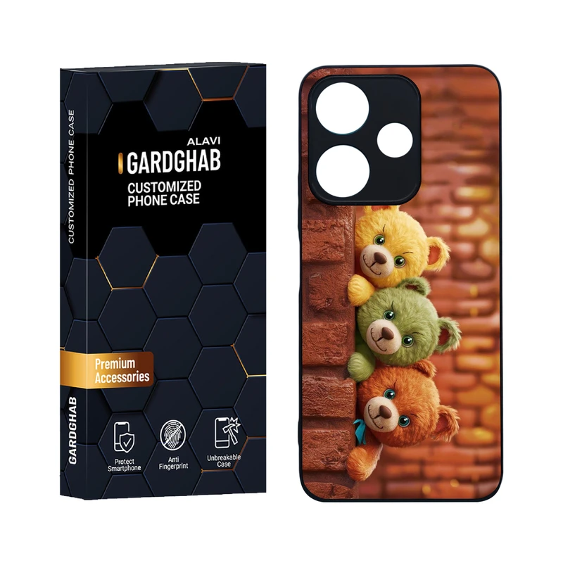 کاور گارد قاب علوی مدل کارتونی مناسب برای گوشی موبایل شیائومی Redmi 13 4G / 5G