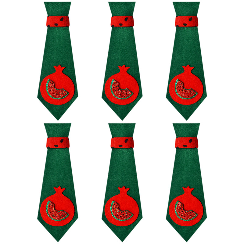 کراوات پسرانه مدل یلدا مجموعه 6 عددی
