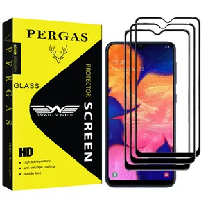 Waily Nice Pergas Glass Screen Protector For Samsung Galaxy A30 Pack Of 3