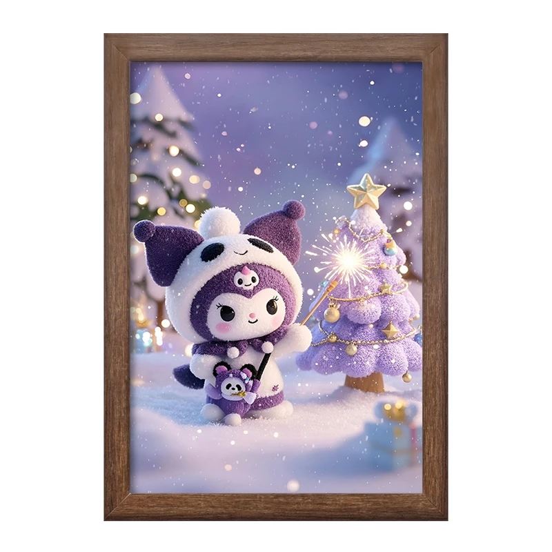 تابلو خندالو طرح کرومی (Kuromi) کد F10293